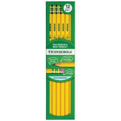 Picture of Ticonderoga Pencils, #3 Lead, Hard, Pack of 12