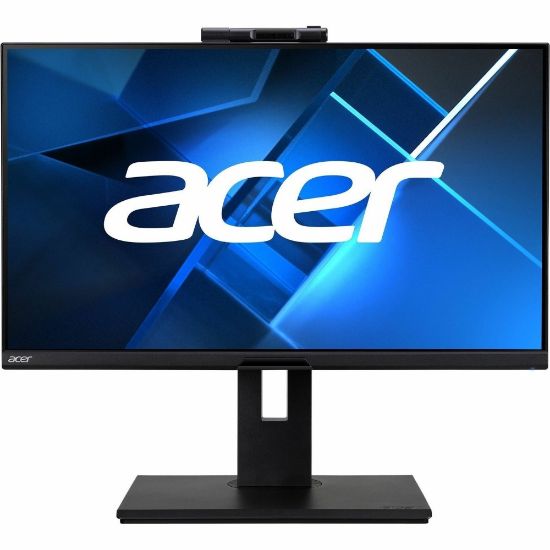 Picture of Acer B248Y Webcam Full HD LCD Monitor - 16:9 - Black - 23.8in Viewable - In-plane Switching (IPS) Technology - LED Backlight - 1920 x 1080 - 16.7 Million Colors - 250 Nit - 4 ms - Speakers - HDMI - DisplayPort