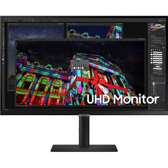 Picture of Samsung S27A804NMN 27in 4K UHD LCD Monitor - 27in Class - 3840 x 2160 - 60 Hz Refresh Rate - HDMI - DisplayPort - USB Hub