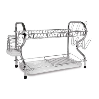 Picture of Better Chef 2-Level Dish Rack, 16in, Chrome