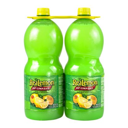 Picture of ReaLemon 100% Lemon Juice, 48 Oz, Pack Of 2 Bottles