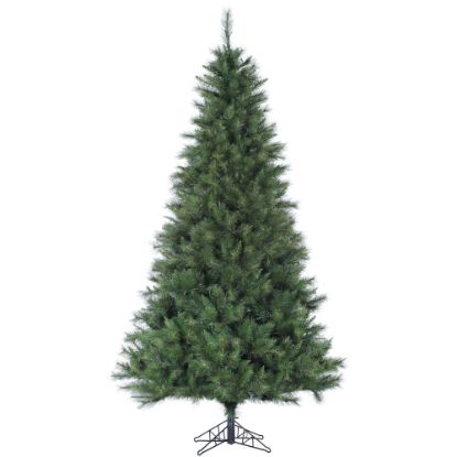 Picture of Canyon Pine Artificial Christmas Tree, 7 1/2ft, Green/Black