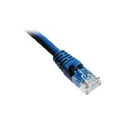 Picture of Axiom - Patch cable - RJ-45 (M) to RJ-45 (M) - 15 ft - UTP - CAT 5e - molded, snagless, stranded - blue