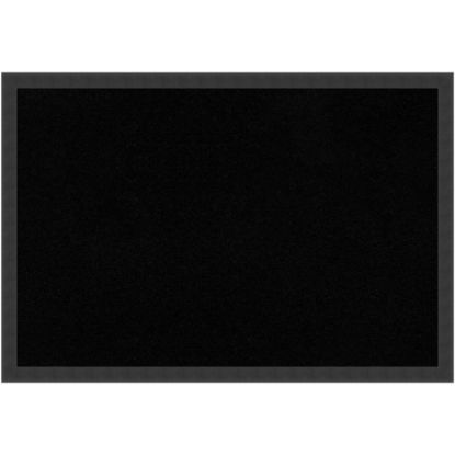 Picture of Amanti Art Cork Bulletin Board, 38in x 26in, Black, Mezzanotte Black Wood Frame