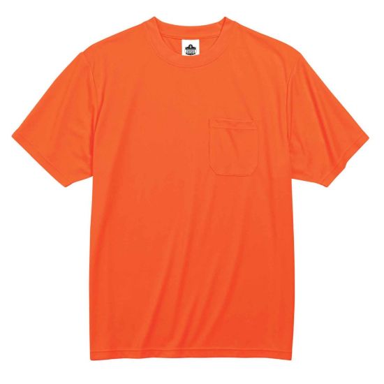 Picture of Ergodyne GloWear 8089 Non-Certified T-Shirt, 5X, Orange