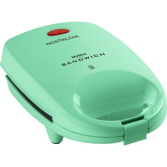 Picture of Nostalgia Electrics MSAND5MG MyMini Personal Sandwich Maker, Mint Green