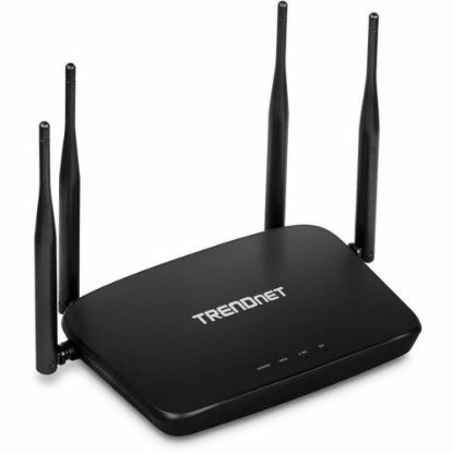 Picture of TRENDnet AC1200 Dual Band WiFi Router; TEW-831DR; 4 x 5dBi Antennas; Wireless AC 867Mbps; Wireless N 300Mbps; Business or Home Wireless AC Router for High Speed Internet; MU-MIMO Support - AC1200 Dual Band WiFi Router