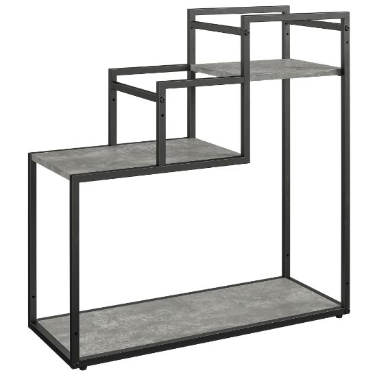 Picture of Ameriwood Home Weston Plant Stand, 23-7/16inH x 23-1/16inW x 9inD, Concrete