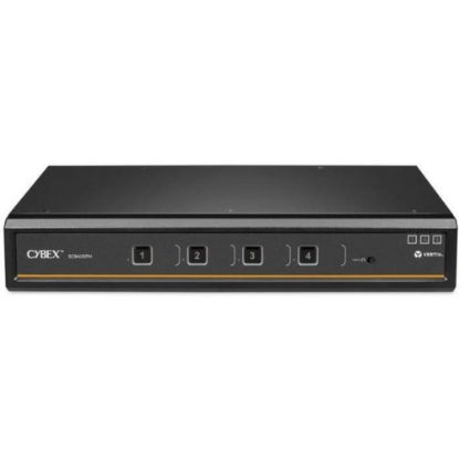 Picture of Vertiv Cybex SC900 Secure KVM | Dual Head | 4 Port Universal DisplayPort | NIAP version 4.0 Certified - Secure Desktop KVM Switches | Secure KVM Switch | Dual Head | NIAP Certified | Secure Keyboard