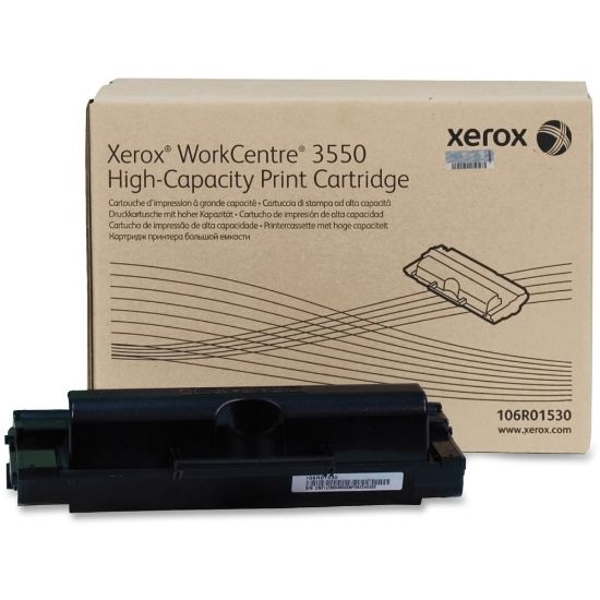 Picture of Xerox 3550 Black High Yield Toner Cartridge, 106R01528