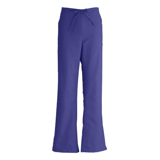 Picture of Medline ComfortEase Ladies Modern Fit Petite Cargo Scrub Pants, X-Large, Purple