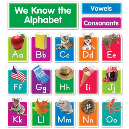 Picture of Scholastic Our Photo Alphabet Bulletin Board Set, Pre-K To 1st Grade