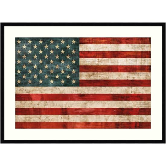 Picture of Amanti Art Allegiance by Luke Wilson Wood Framed Wall Art Print, 30inH x 41inW, Black