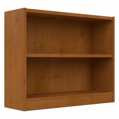 Picture of Bush Furniture Universal 30inH 2-Shelf Bookcase, Natural Cherry, Standard Delivery