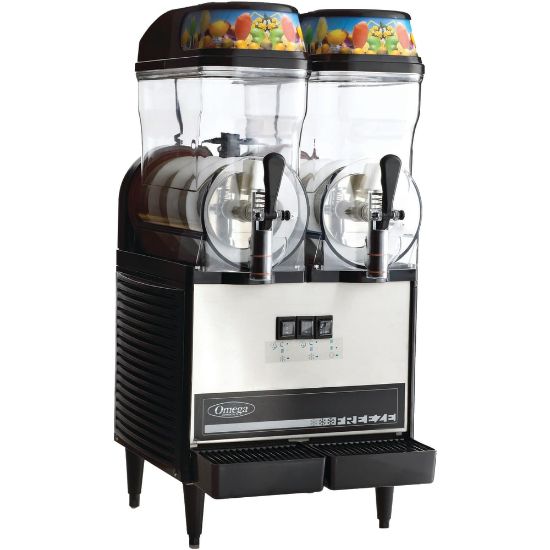 Picture of Omega Slushy Machine, 2-Chamber, Silver