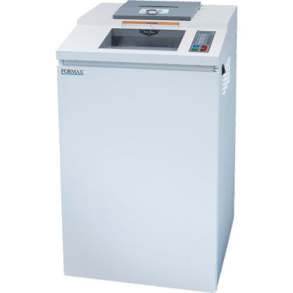 Picture of Formax OnSite FD 8704CC 45-Sheet Cross-Cut Multimedia Office Shredder, Gray