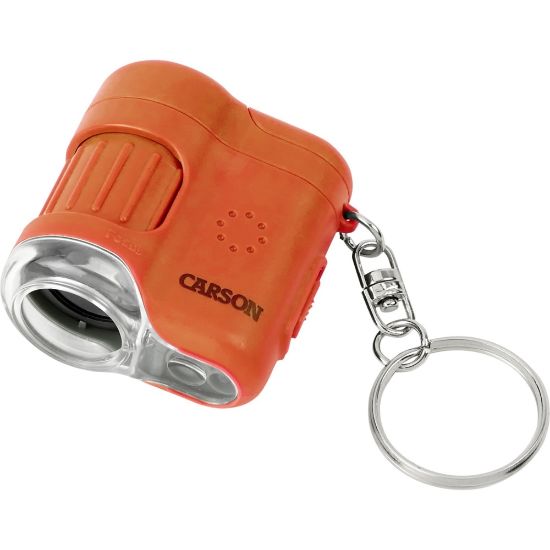 Picture of Carson MicroMini 20x Pocket Microscope - 20x - LED Illumination - Monocular Head