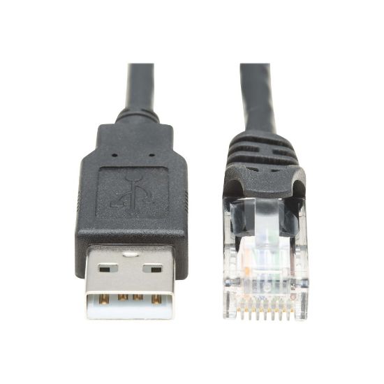 Picture of Tripp Lite USB-A To RJ45 Rollover Console Cable, 10ft