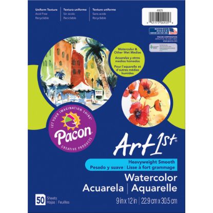 Picture of Art1st Watercolor Paper, 9in x 11in, Pack Of 50 Sheets