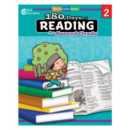 Picture of Shell Education 180 Days Of Reading Workbook, Grade 2