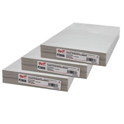 Picture of Pacon Newsprint Handwriting Paper, 9in x 12in, Ruled, White, 500 Sheets Per Pack, Set Of 3 Packs