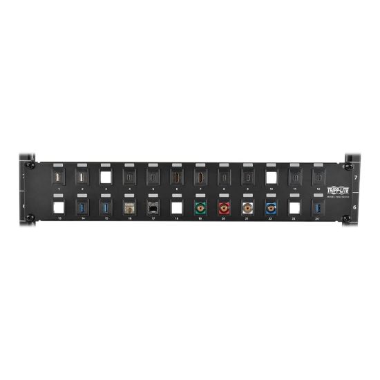 Picture of Tripp Lite 24-Port Keystone Blank Patch Panel