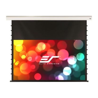 Picture of Elite Screens Starling Tension Series STT120XWH-E14 - Projection screen - ceiling mountable, wall mountable - motorized - 110 V - 120in (120.1 in) - 16:9 - MaxWhite FG - white