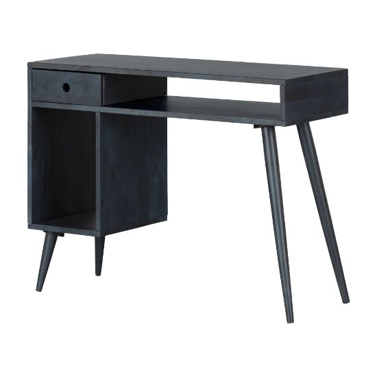 Picture of South Shore Kodali 40inW Computer Desk, Dark Blue