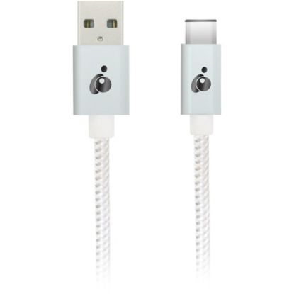 Picture of IOGEAR Charge & Sync Flip Pro - USB-C to Reversible USB-A Cable 6.5ft. (2m) - 6.50 ft USB Data Transfer Cable for MacBook, Notebook, Chromebook, Tablet - First End: 1 x USB 2.0 Type A - Male - Second End: 1 x USB 2.0 Type C - Male - 1