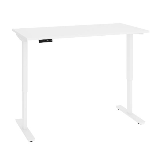 Picture of Bestar Viva Electric 60inW Standing Desk, White