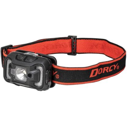 Picture of Dorcy 330 Lumen USB Rechargeable Motion Sensor Headlamp - Red, Black