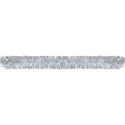 Picture of Amscan 220453 Christmas Giant Tinsel Garland, 9ft, Silver