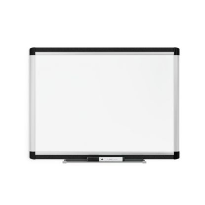 Picture of U Brands PINIT Magnetic Dry-Erase Board, 24in X 18in, Silver Aluminum Frame, Actual Size 23in X 17in (2804U00-01)