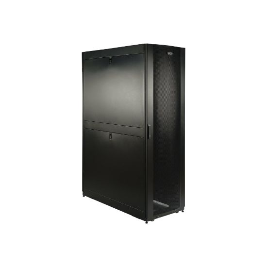 Picture of Tripp Lite 48U Rack Enclosure Server Cabinet Doors & Sides Extra-Deep 48in - For Server, LAN Switch, Patch Panel - 48U Rack Height48in Rack Depth - Floor Standing - Black Powder Coat - Steel