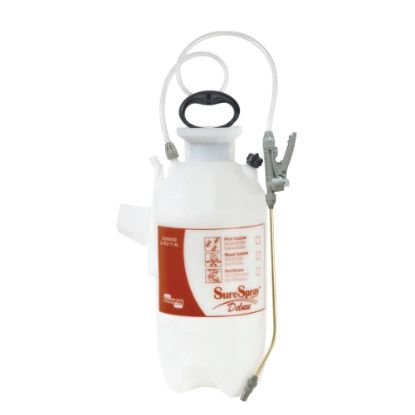 Picture of Chapin SureSpray Poly Sprayer, 3 Gallon, 8 1/4inH x 8 1/4inW x 22 1/2inD, Translucent