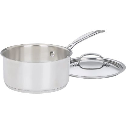 Picture of Cuisinart 2-Quart Saucepan With Cover, Silver