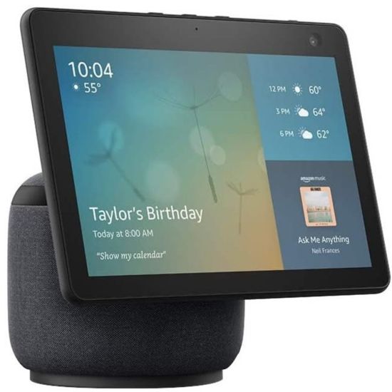 Picture of Amazon Echo Show 10 (3rd Generation) - Smart display - LCD 10.1in - 2.1-channel - wireless - Bluetooth, Wi-Fi - charcoal