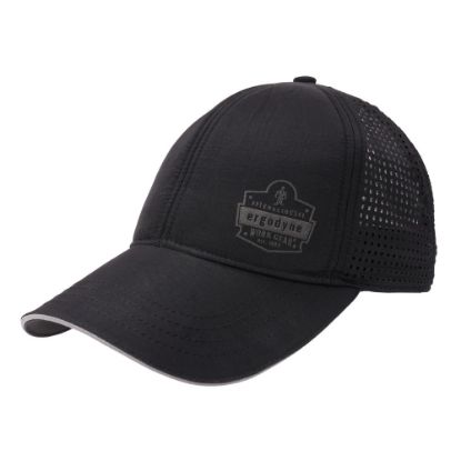 Picture of Ergodyne Chill-Its 8937 Performance Cooling Baseball Hat, Black