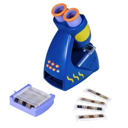 Picture of Educational Insights GeoSafari Jr. Talking Microscope 21-Piece Set