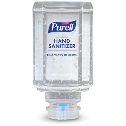 Picture of Purell Advanced Hand Sanitizer Gel Refills, 450 mL, Citrus Scent, Pack Of 6 Refills