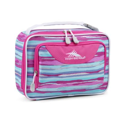 Picture of High Sierra Single Compartment Lunch Case, Watercolor Stripes