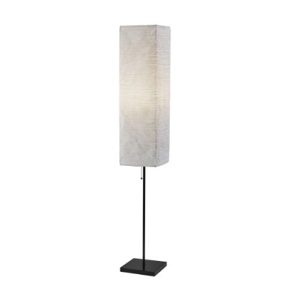 Picture of Adesso Simplee Maya Floor Lamp, 63inH, White/Black