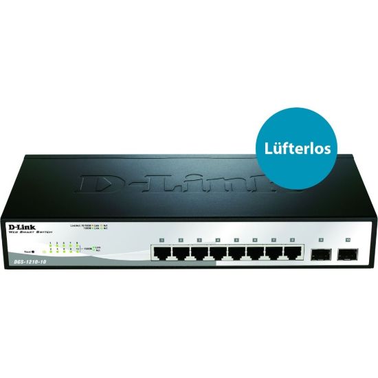 Picture of D-Link 10-Port Gigabit Web Smart Switch With 2 Gigabit SFP Ports