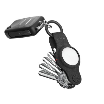 Picture of KeySmart Air Compact Key Holder For AirTag,  Black