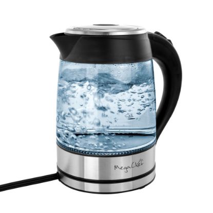 Picture of MegaChef 99596270M 1.8-Liter Electric Tea Kettle, Clear