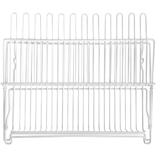 Picture of Better Houseware Folding Dish Rack, 10-3/4inH x 12-1/4inW x 18inD, White