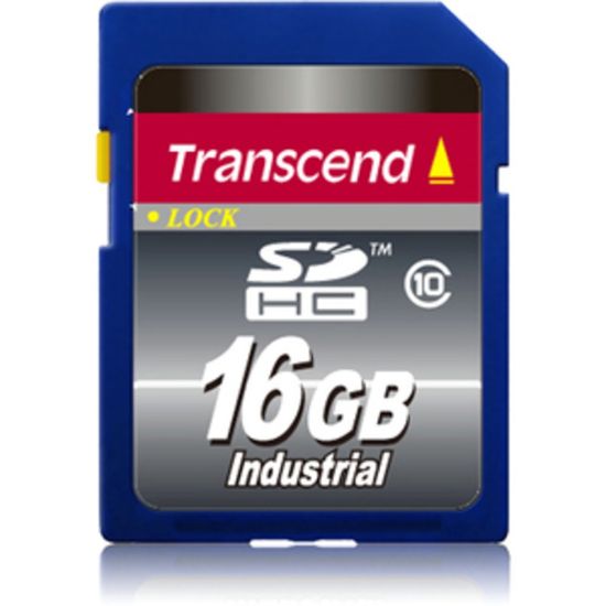 Picture of Transcend 16 GB Class 10 SDHC - 19 MB/s Read - 11 MB/s Write - 2 Year Warranty