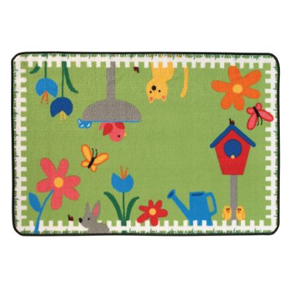 Picture of Carpets for Kids KID$Value Rugs Garden Time Rug, 3ft x 4 1/2ft , Green