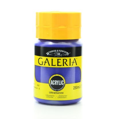 Picture of Winsor & Newton Galeria Flow Formula Acrylic Colors, 250 mL, Ultramarine, 660, Pack Of 2