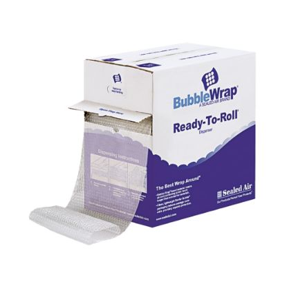 Picture of Sealed Air Ready-To-Roll Bubble Packing Material, 12in x 65ft